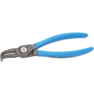 275GB - DIN 5256D CURVED PLIERS FOR LOOSE RETAINING INTERNAL RINGS DIN 472-DIN 984 - Orig. Gedore